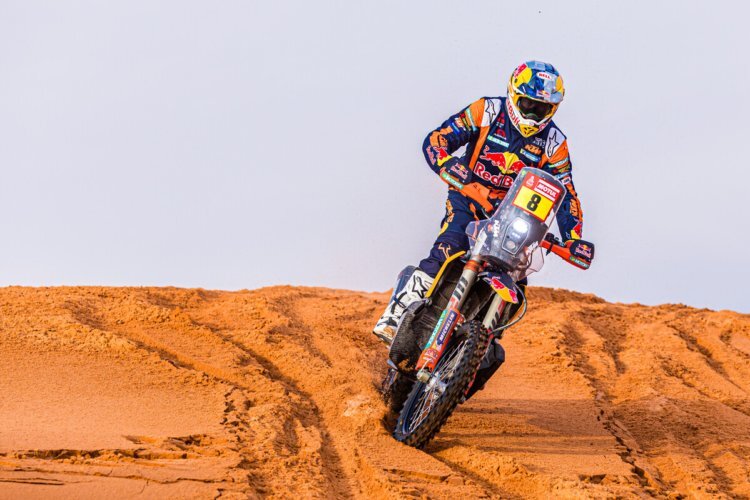 Toby Price hat intakt Chancen auf den dritten Dakar-Sieg