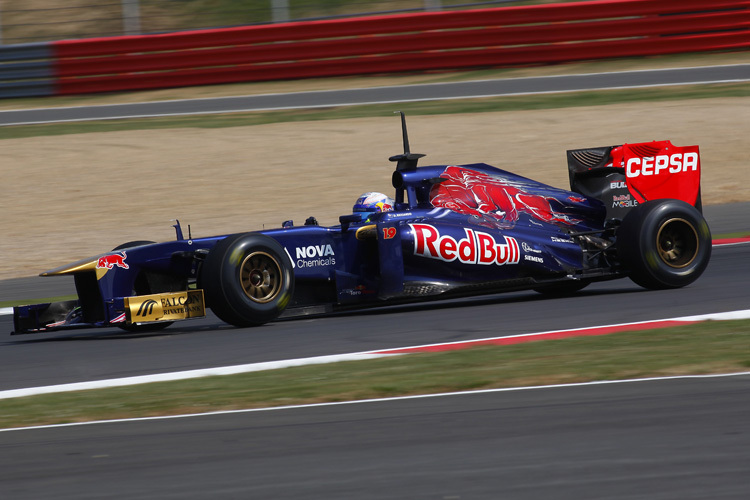 Daniel Ricciardo: Bestzeit im Toro Rosso