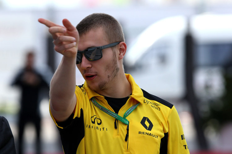 Sergej Sirotkin durfte für Renault in Silverstone ausrücken