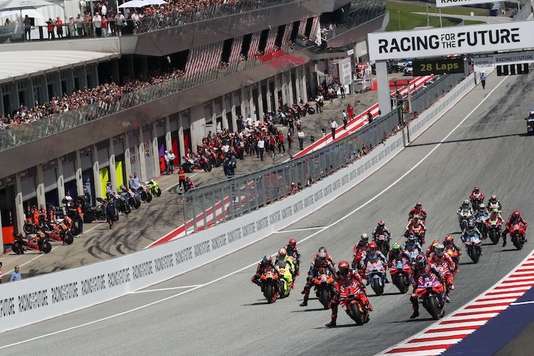 Seit 2016 gastiert die MotoGP auf dem Red Bull Ring