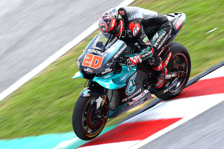 Fabio Quartararo startete mit Tagesbestzeit in die neue MotoGP-Saison
