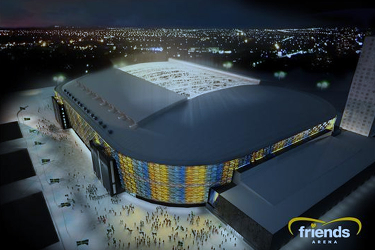 Die neue «Friends Arena» in Stockholm