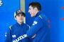Maverick Viñales mit Teamkollege Aleix Espargaró
