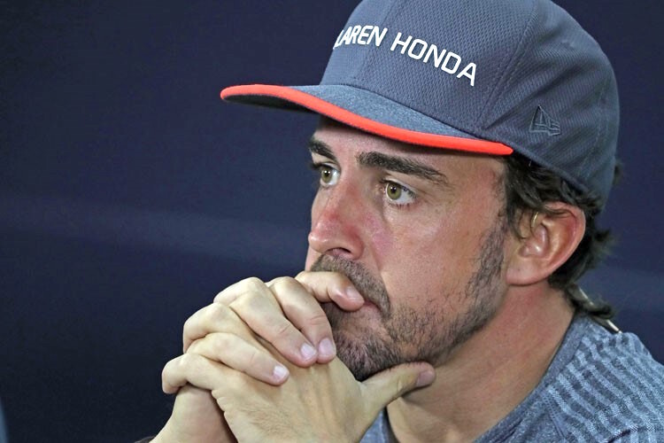 Fernando Alonso ist fassungslos