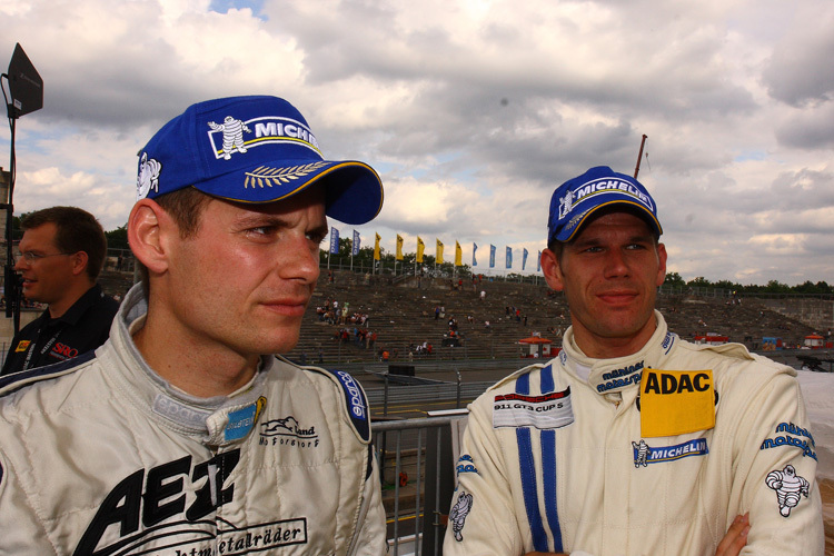 Marc Basseng war 2008 schon mit Tim Bergmeister im GT Masters erfolgreich