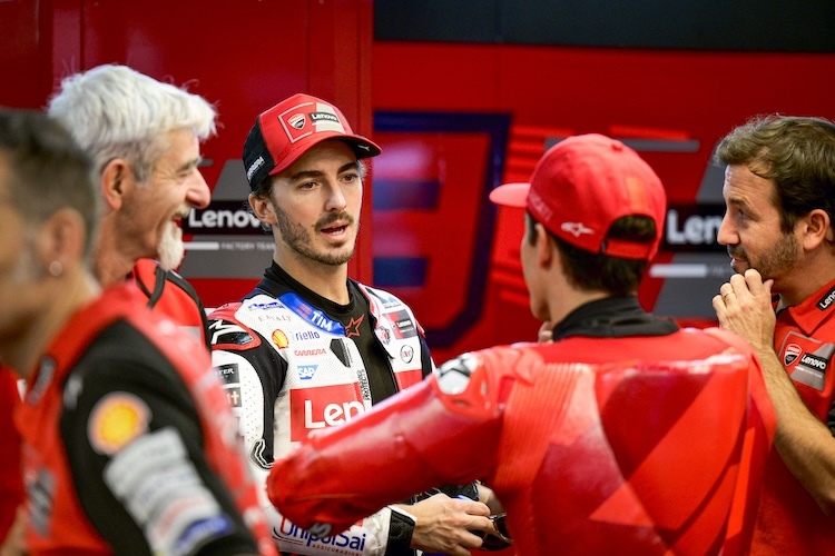 Für Pecco Bagnaia gibt es keine Nummer eins in der Box