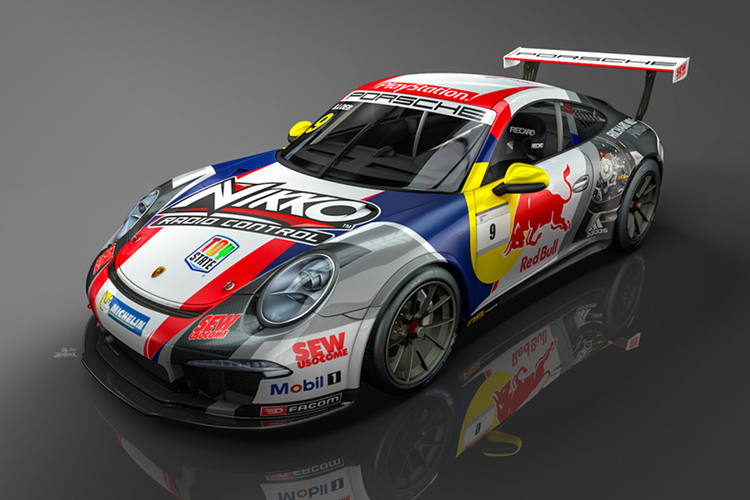 So wird der Porsche von Loeb aussehen
