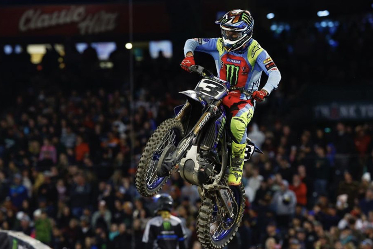 Eli Tomac haderte in Detroit mit technischen Problemen