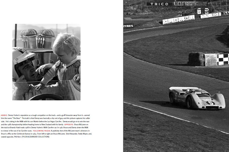 Denny Hulme ist fester Bestandteil der McLaren-Historie