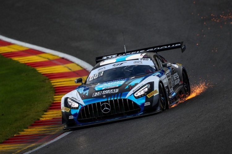 Pole-Position bei den 24h von Spa für den Mercedes-AMG von Raffaele Marciello