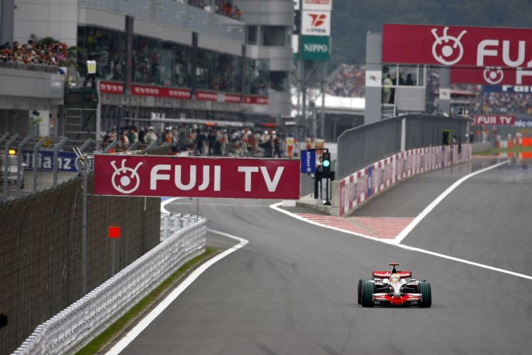 Der umgebaute Fuji-Kurs schaffte nur zwei GP
