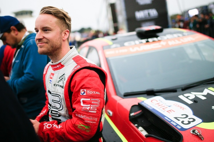 Mads Östberg peilt den WRC2-Titel an