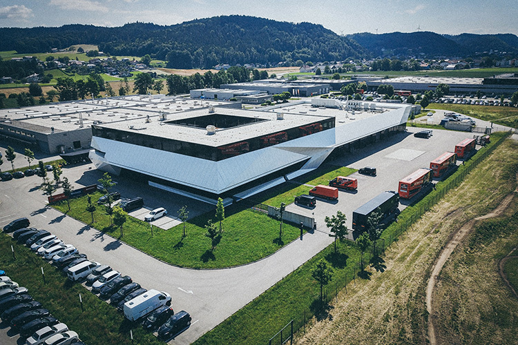 Das Hauptquartier KTM Factory Racing in Munderfing