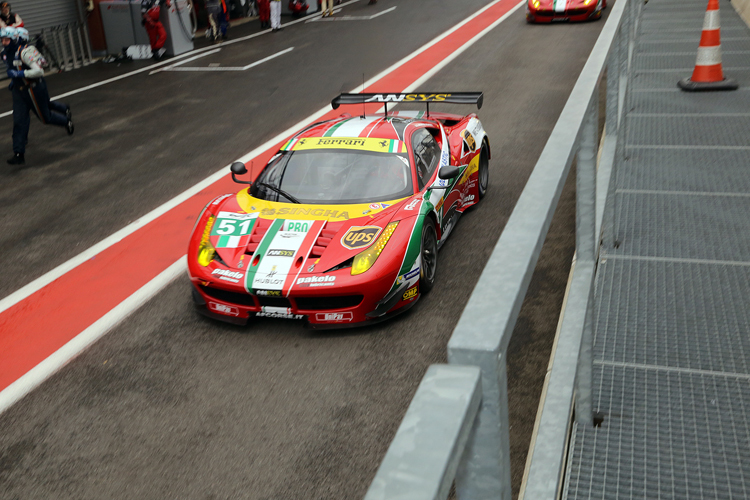 Ferrari macht das Tempo in der GTE-Pro
