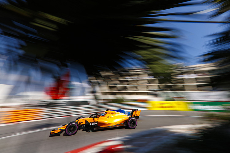 Fernando Alonso in Monaco