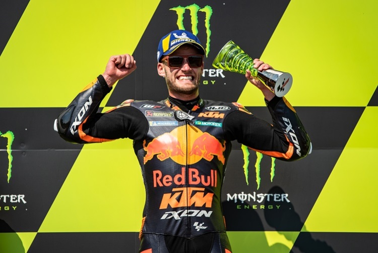 Brad Binder schenkte 2020 Motorex und KTM in Brünn den ersten Sieg der MotoGP-WM