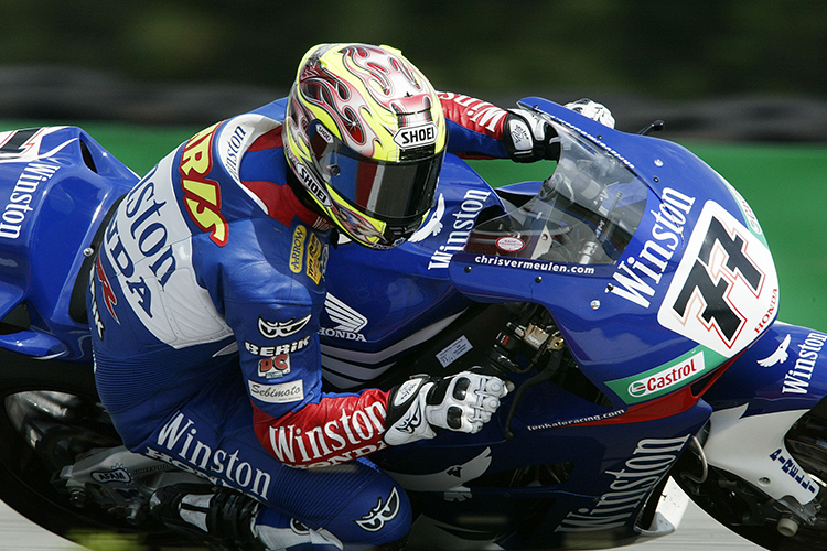 2005 wurde Chris Vermeulen auf Honda Superbike-Vizeweltmeister