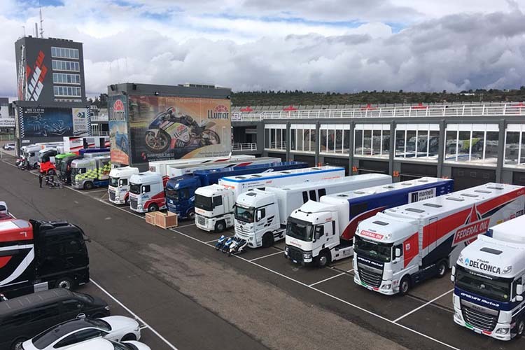 Die Moto3- und Moto2-Teams sind bereit für den ersten IRTA-Test 2018 in Valencia