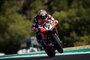 Chaz Davies fuhr im zweiten Training nur drei Runden