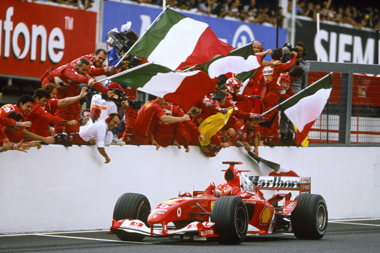 Michael Schumacher 2004 in Suzuka