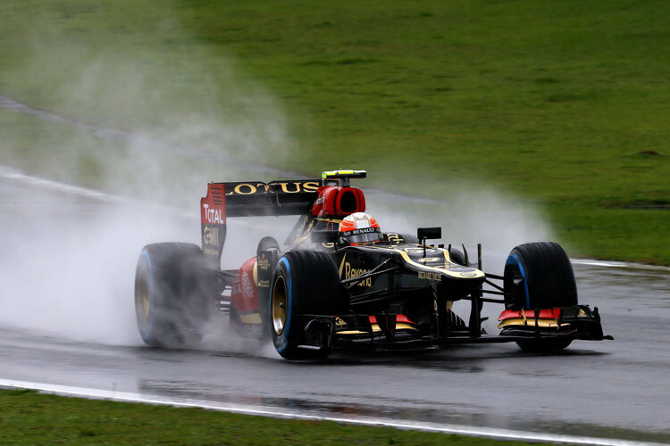 Lotus steht dank Pastor Maldonado nicht mehr im Regen
