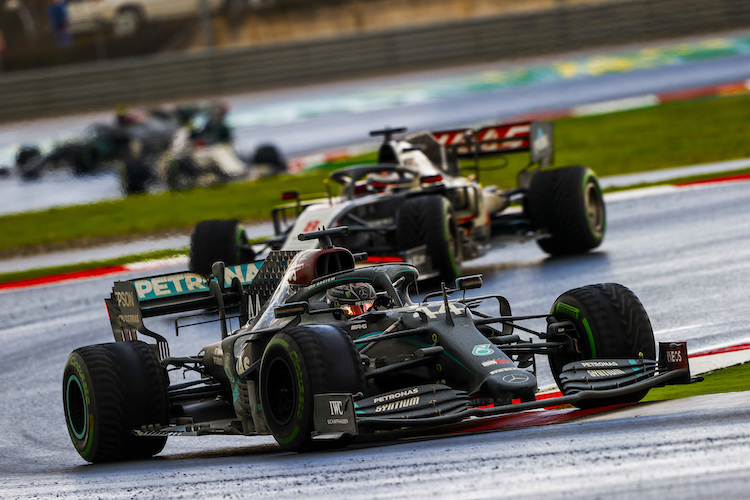 Lewis Hamilton in der Türkei: Mit abgefahrenen Reifen zum Sieg