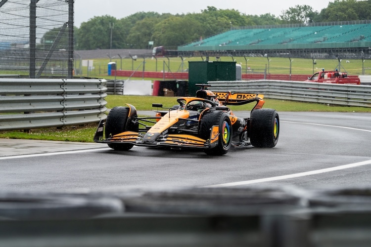 Mick Schumacher in Silverstone im McLaren