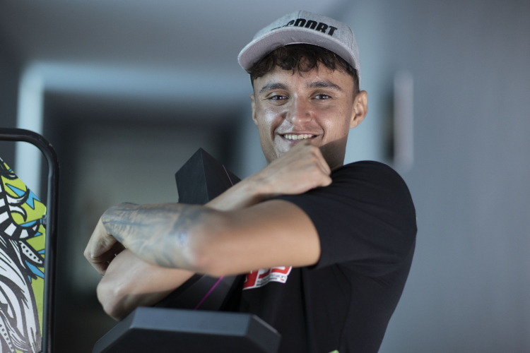 Adrian Huertas wird 2024 für Aruba Ducati fahren