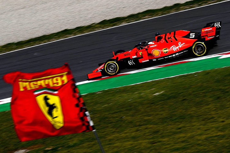 Sebastian Vettel lässt die Ferrari-Fans träumen