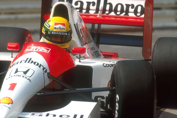 Ayrton Senna 1991 im McLaren-Honda