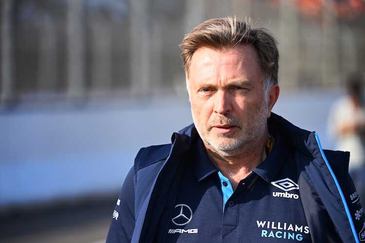 Jost Capito als Williams-Teamprinzipal in Zandvoort 2022 