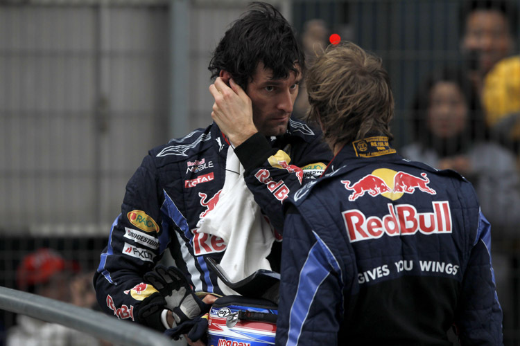 Bei Red Bull gab es nach dem Rennen keine fröhlichen Gesichter
