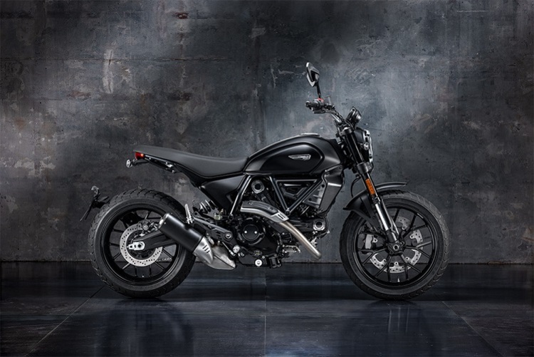 Ducati Scrambler Icon Dark: Minimalistisch und - eben - ganz in Schwarz