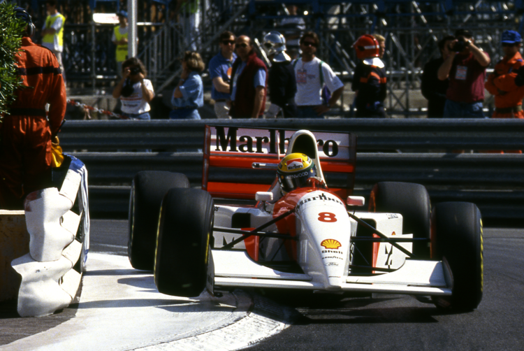Ayrton Senna 1993 in Monaco
