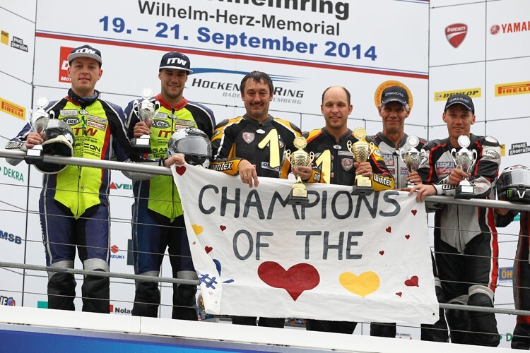 Josef Sattler und Stefan Trautner - Die IDM-Sidecar-Champions 2014