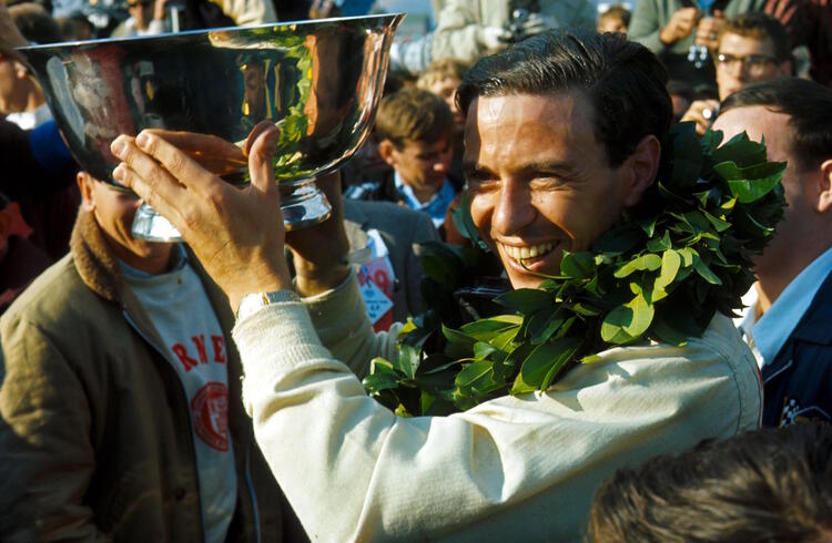 Clark in den USA 1966: Einer seiner 25 GP-Erfolge