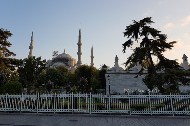 Die Blaue Moschee in Istanbul: Es ist ruhig geworden
