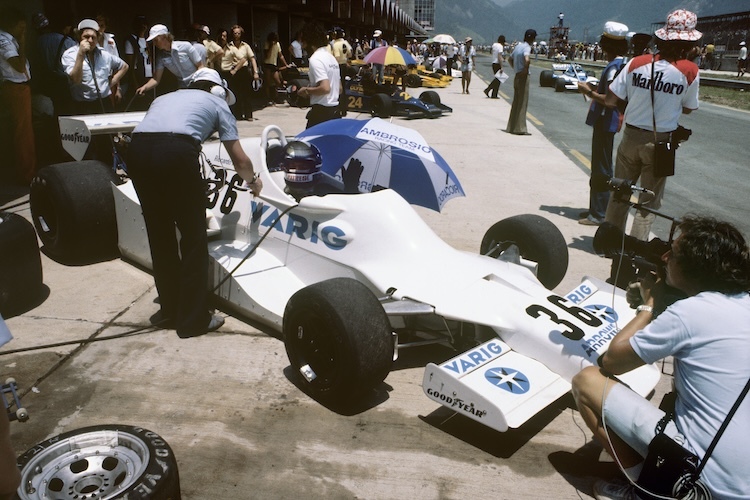 Ricciardo Patrese 1978 im Arrows