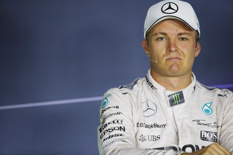 Nico Rosberg: «Aber es ist klar, das Wochenende ist gelaufen, wenn so etwas passiert»