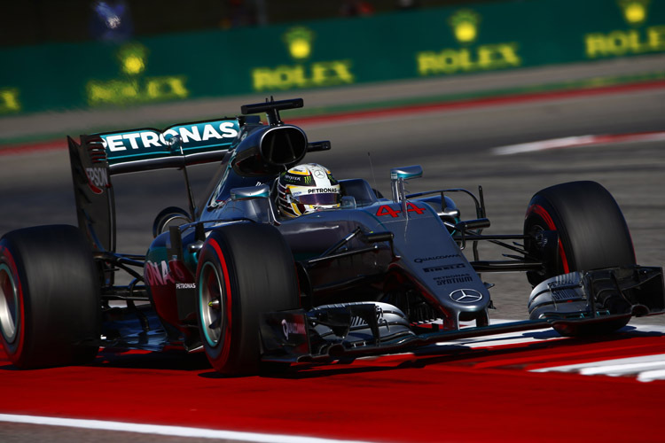 Lewis Hamilton sicherte sich mit 1:34,999 min die Pole-Position