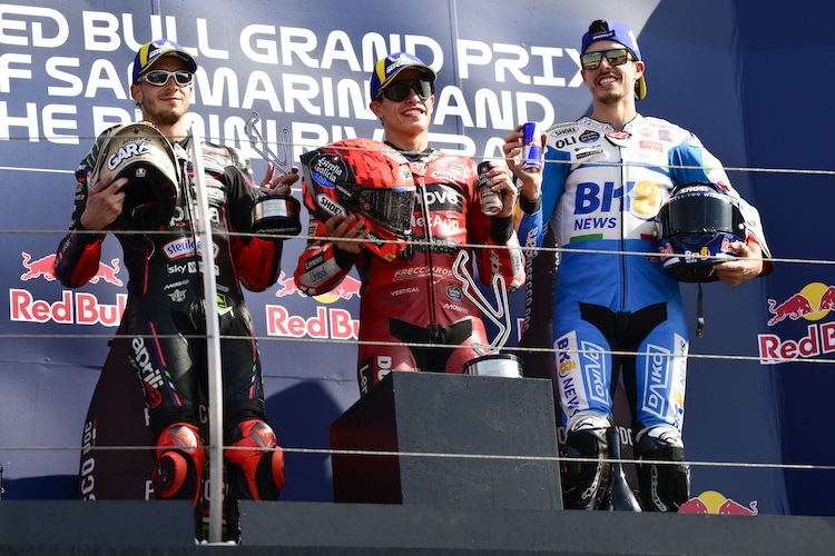 Marco Bezzecchi, Marc Márquez, Alex Márquez