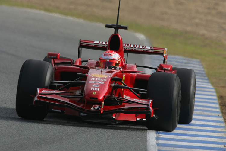 Michael Schumacher im Ferrari F2007