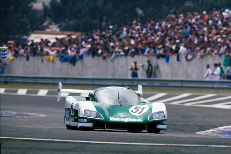 Speed-Rekord in Le Mans: Der WM P88 von Roger Dorchy aus dem Jahre 1988