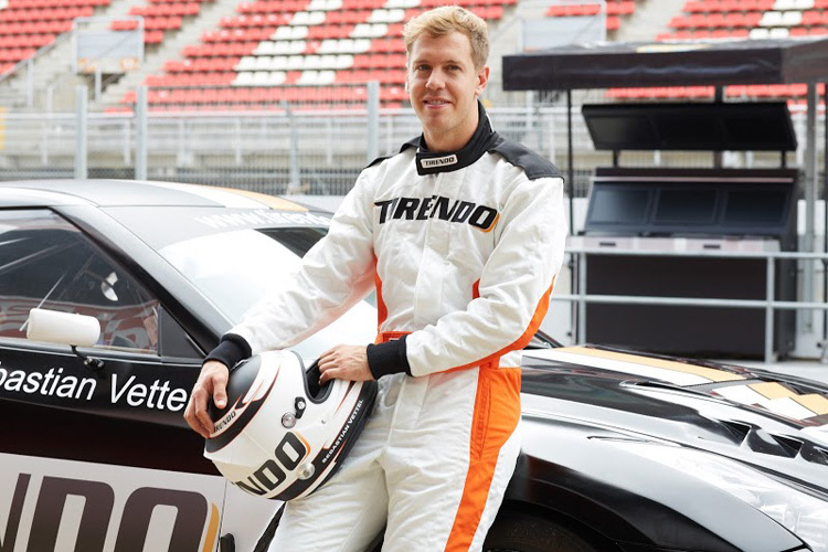 Sebastian Vettel als Tirendo-Botschafter