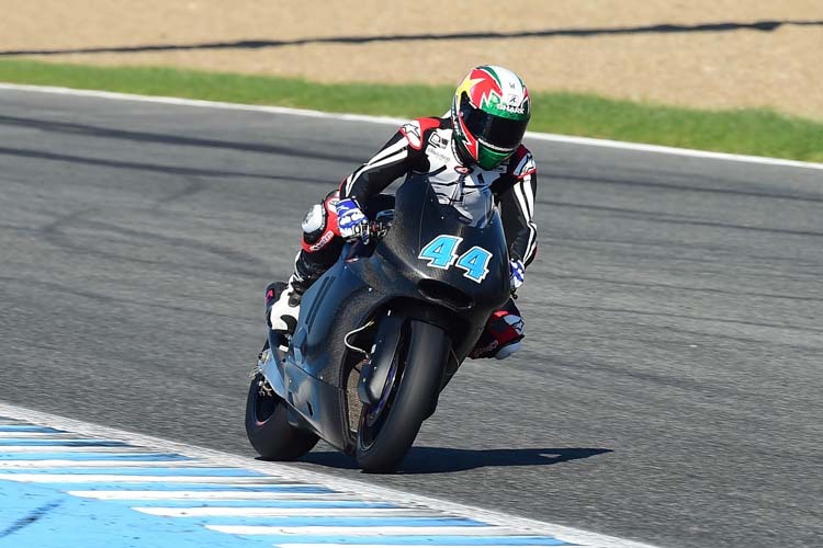 In Jerez schwang sich Oliveira erstmals auf die Moto2-Kalex