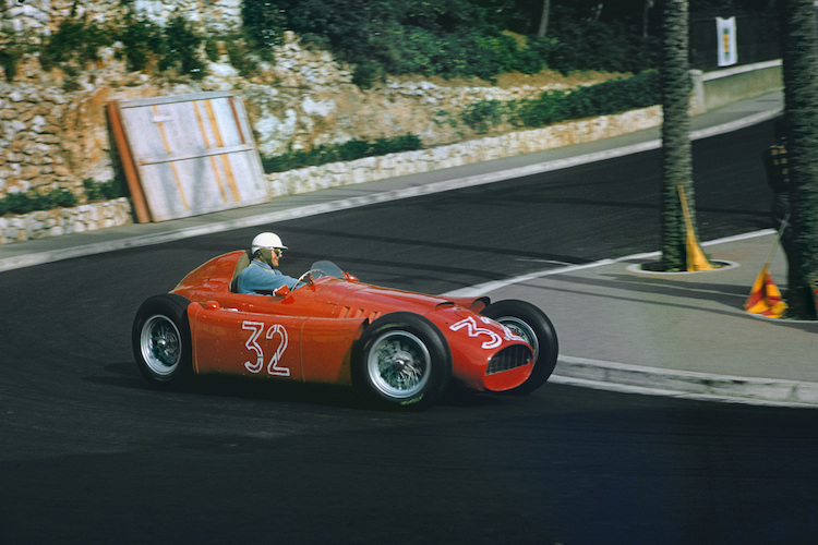 Louis Chiron in Monte Carlo 1955