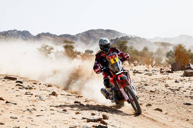 Ricky Brabec ist bisher bester Honda-Pilot bei der Dakar 2025