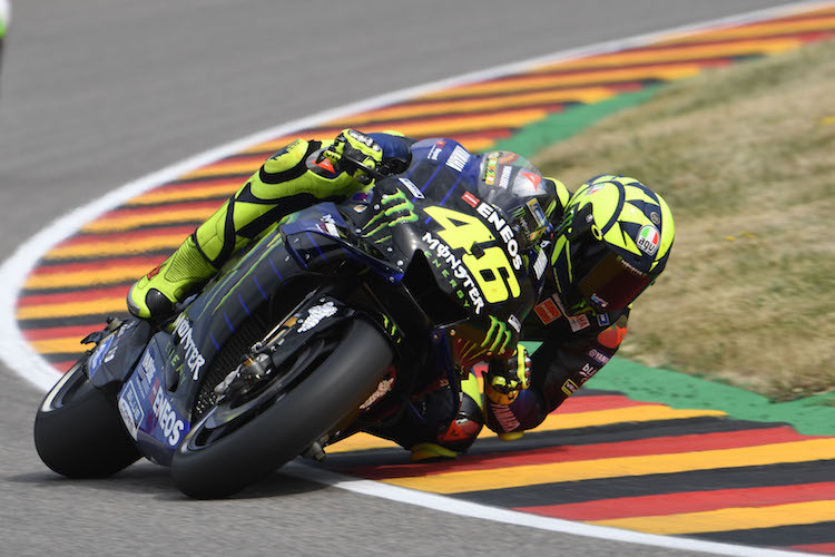 Publikumsliebling Valentino Rossi könnte 2021 auf dem Sachsenring seinen letzten deutschen Auftritt geben