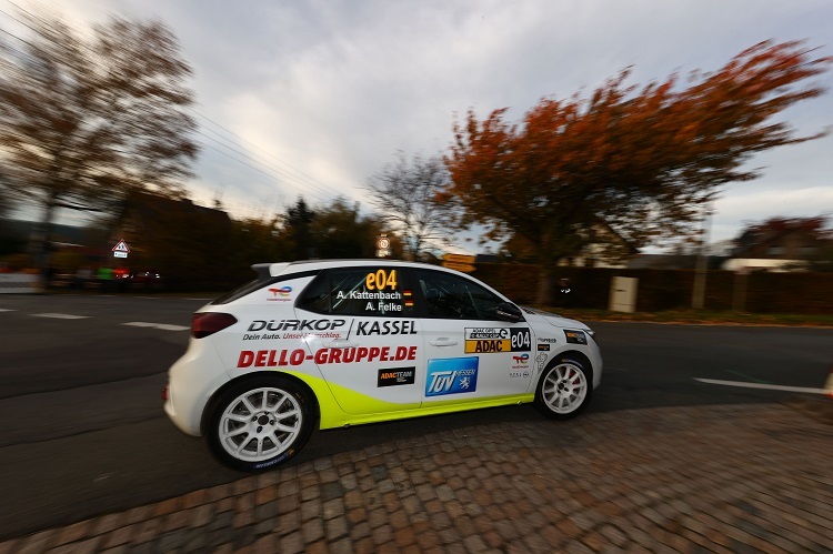 Der Opel e-Rally Corsa
