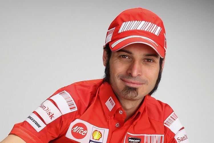 Ducati-Testfahrer Vito Guareschi.